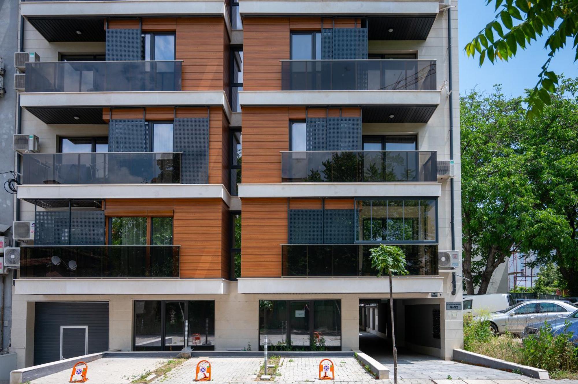 Bright Studio In The City Center Sófia Exterior foto